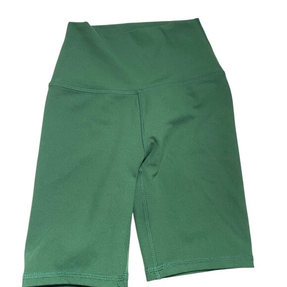 Wild Fable ButterBliss XXS Green High-Waist Bike Shorts - Picture 1 of 4